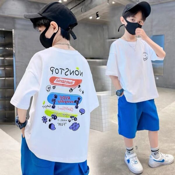 Phôi Áo Thun Cotton 4 Chiều Trẻ Em